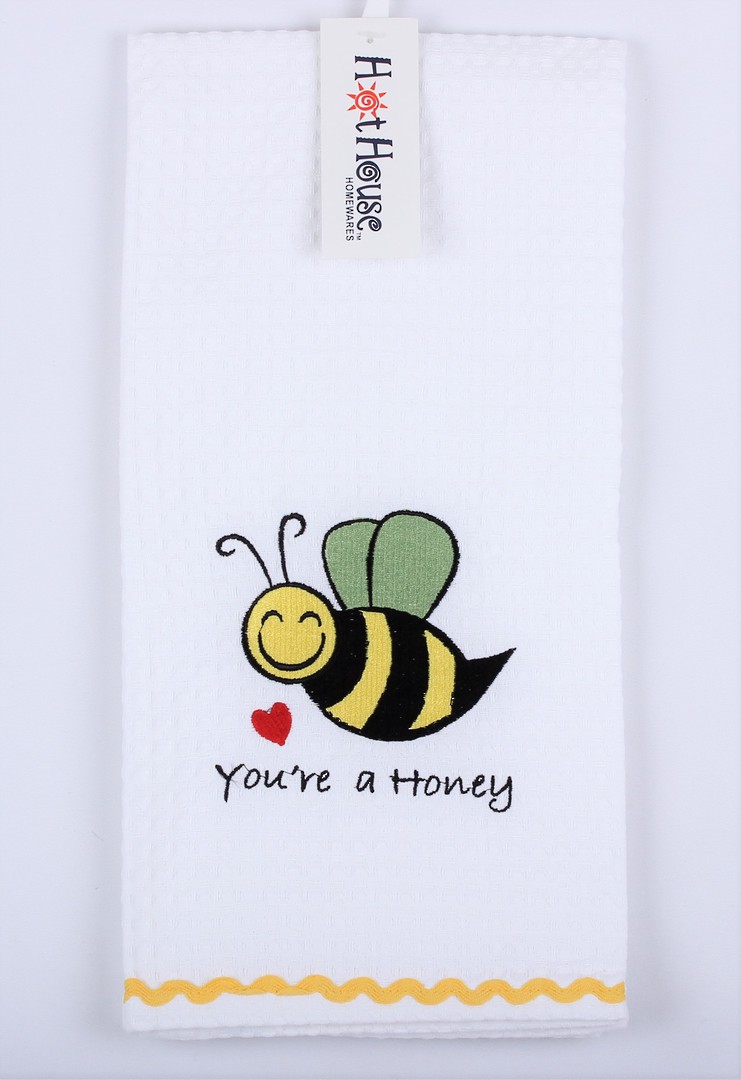 Tea towel "You're a honey" Code: T/T-GF/HON. image 0